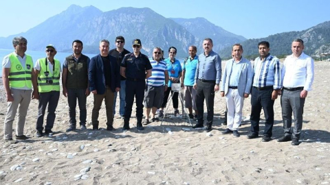 Turistler, Çıralı'ya caretta carettaları görmek için geliyor