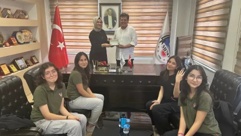 Fen Lisesi öğrencilerinden MESO ziyareti