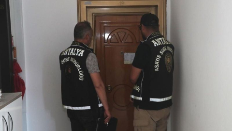 Antalya’da günübirlik kiralanan evler denetlendi