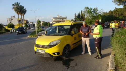 Titreyengöl kavşağında motosiklet kazası
