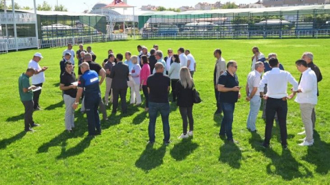 Başkan Kara güreş hazırlıklarını inceledi