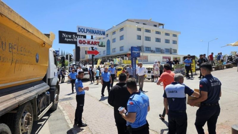 Görüntü kirliliği oluşturan yapı işgalleri kaldırılıyor