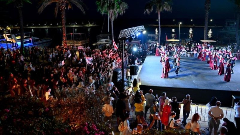Manavgat'ta Dans ve Müzik Festivali