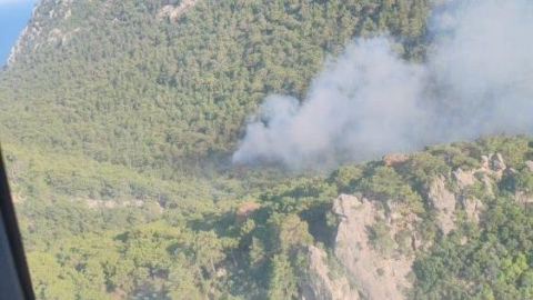 Antalya'da orman yangını