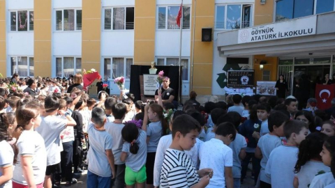 Trafik kazasında hayatını kaybeden okul müdürü gözyaşları arasında anıldı