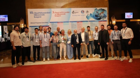 Rektör Özkan: Bütün dünyada kullanılan teknik Özkan Tekniği