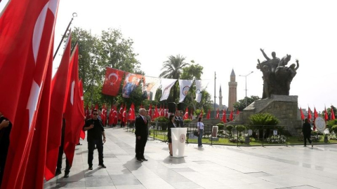 Antalya’da 19 Mayıs coşkusu