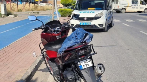 Motosikletin çarptığı bisikletli çocuk yaralandı