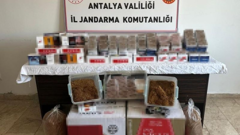 1 milyon adet dolu ve boş makaron ele geçirildi