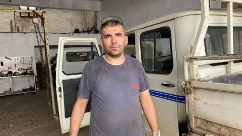 Kamyonetini tamir ettirdi parasını ödemeden gitti