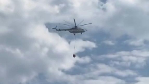 Alanya’da makilik alanda çıkan yangın söndürüldü