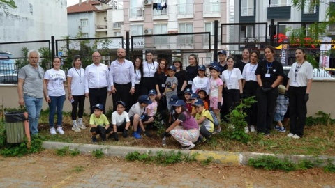 Umutlar okul serasında yeşerecek
