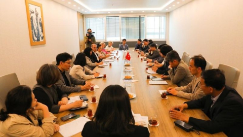 Güney Kore heyeti ile turizm ve tarımda ticari işbirliği görüşüldü