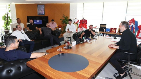 Alex de Souza Antalyaspor’un tesislerini gezdi