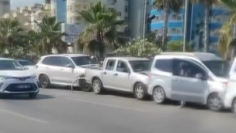 11 araçlı zincirleme trafik kazası