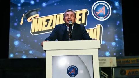 Akdeniz Üniversitesi mezunları ile vedalaştı