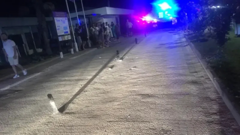 Boğaz Mevkii'nde motosiklet çocuğa çarptı