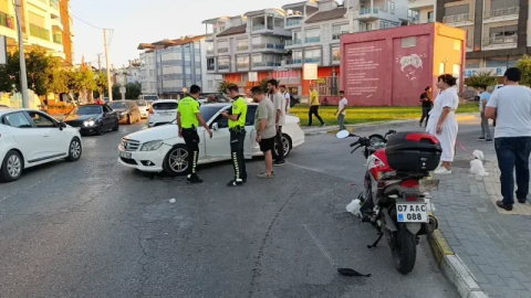 Mimar Sinan'daki motosiklet kazasında 2 yaralı