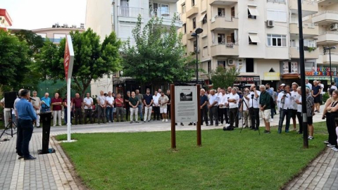 Efsane muhtar Sinek Ali düzenlenen törende anıldı