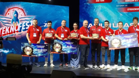 TEKNOFEST 2024'te Namık Karamancı'ya En İyi Sunum Ödülü