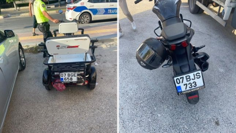 Manavgat’ta motosiklet elektrikli bisiklete çarptı: 1 yaralı