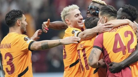 Galatasaray, Avrupa Ligi'nde PAOK'u 3-1 mağlup etti