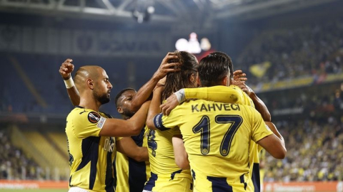 Fenerbahçe, Avrupa Ligi'nde U.S. Gilloise'yi 2-1 mağlup etti