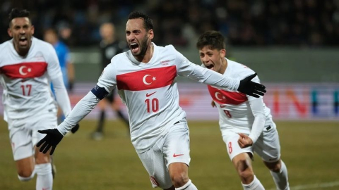 A Milli'lerden İzlanda deplasmanında 4-2'lik galibiyet