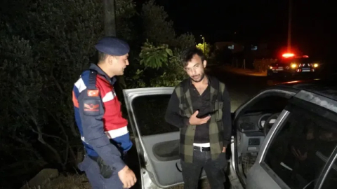 Kızılağaç’ta araçta sızan şahıs Avsallar’da olduğunu iddia etti