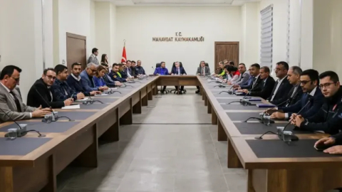 Manavgat’ta afet ve acil durum toplantısı yapıldı