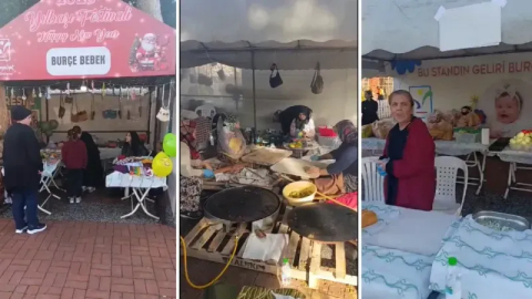 Manavgat yeni yıla minik Burçe için el ele giriyor