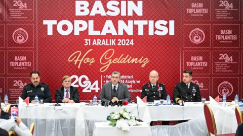 Antalya, Aralık ayı asayiş ve güvenlik bilgilendirme toplantısı yapıldı