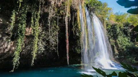 Düden Şelalesi 2024 yılında 840 bin ziyaretçiyi ağırladı