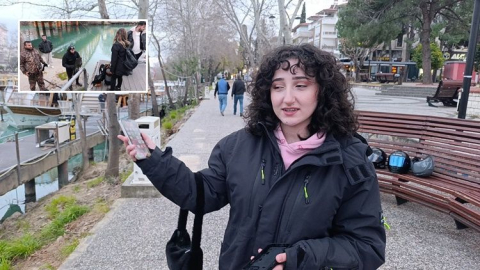 Irmağa düşen cep telefonunu SAK ekibi çıkardı