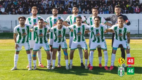 Eskişehir'deki  son dakika beraberliği Manavgat'ı üzdü