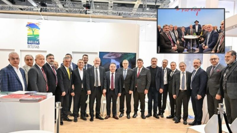 Başkan Böcek ITB Berlin fuarında Antalya’yı tanıtıyor 