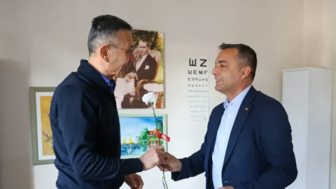 Başkan Kara’dan meslektaşlarına anlamlı ziyaret