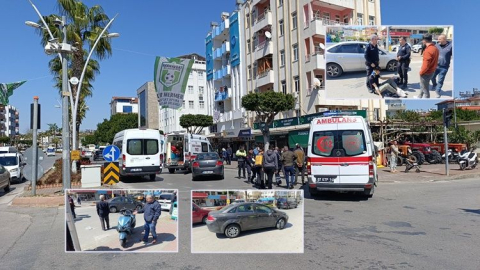 Hatalı U dönüşü yapan otomobil kaza yaptırdı