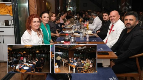 Yakup Gökçen meslektaşları ile iftarda buluştu