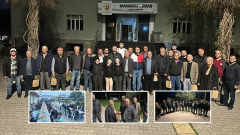 Öz Orman-İş Sendikası’ndan Manavgat iftarı