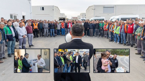 Başkan Kara’dan personele bayram ziyareti