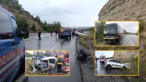 Manavgat Taşkesiği'nde feci kaza: Aynı aileden 2 ölü, 4 yaralı