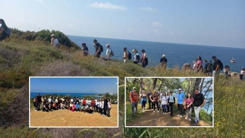 ÇYDD Manavgat Şubesi Çağdaş Trekking Grubu ile doğa yürüyüşü