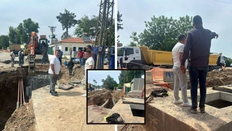 Manavgat CHP yönetimi içme suyu şebekesi çalışmalarını inceledi