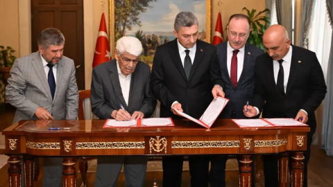 Manavgat'a 24 derslikli ortaokul için protokol imzalandı