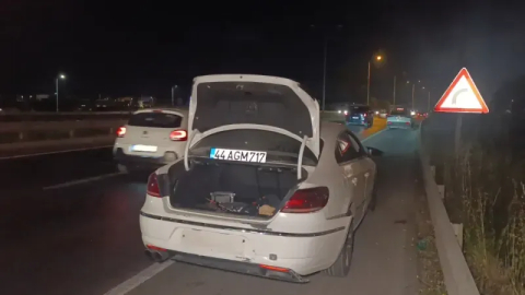 Çevreyolu Köprüsü’nde trafik kazası: 1 kişi yaralandı