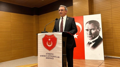 TEMAD Manavgat Şubesi'nde Mesut Alkan güven tazeledi