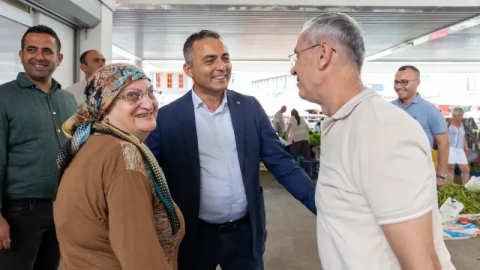 Manavgat Belediye Başkanı Kara, esnafla ve vatandaşlarla buluştu