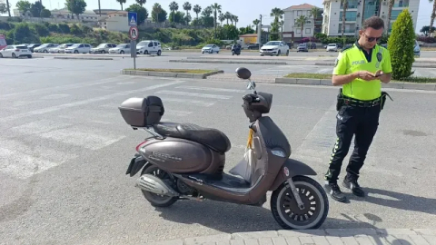Terminal Caddesi’nde motosiklet kazası: 1 yaralı