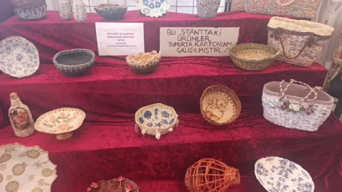 Halk Eğitim Merkezi Yılsonu Sergisi AKM’de görkemli bir törenle açıldı